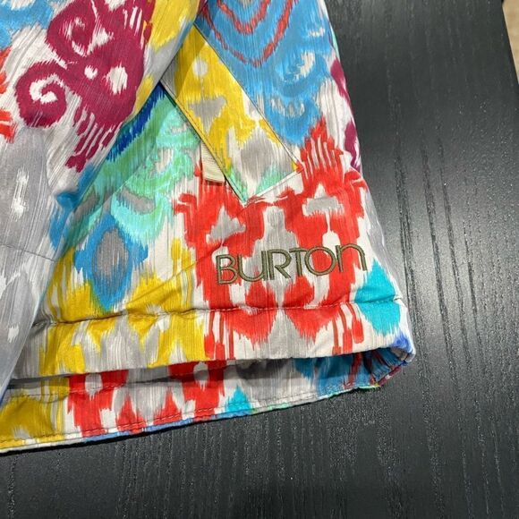 Burton Ski Jacket Snowboard Hooded DryRide Mountain Dew Print Limited Edition - Picture 11 of 11